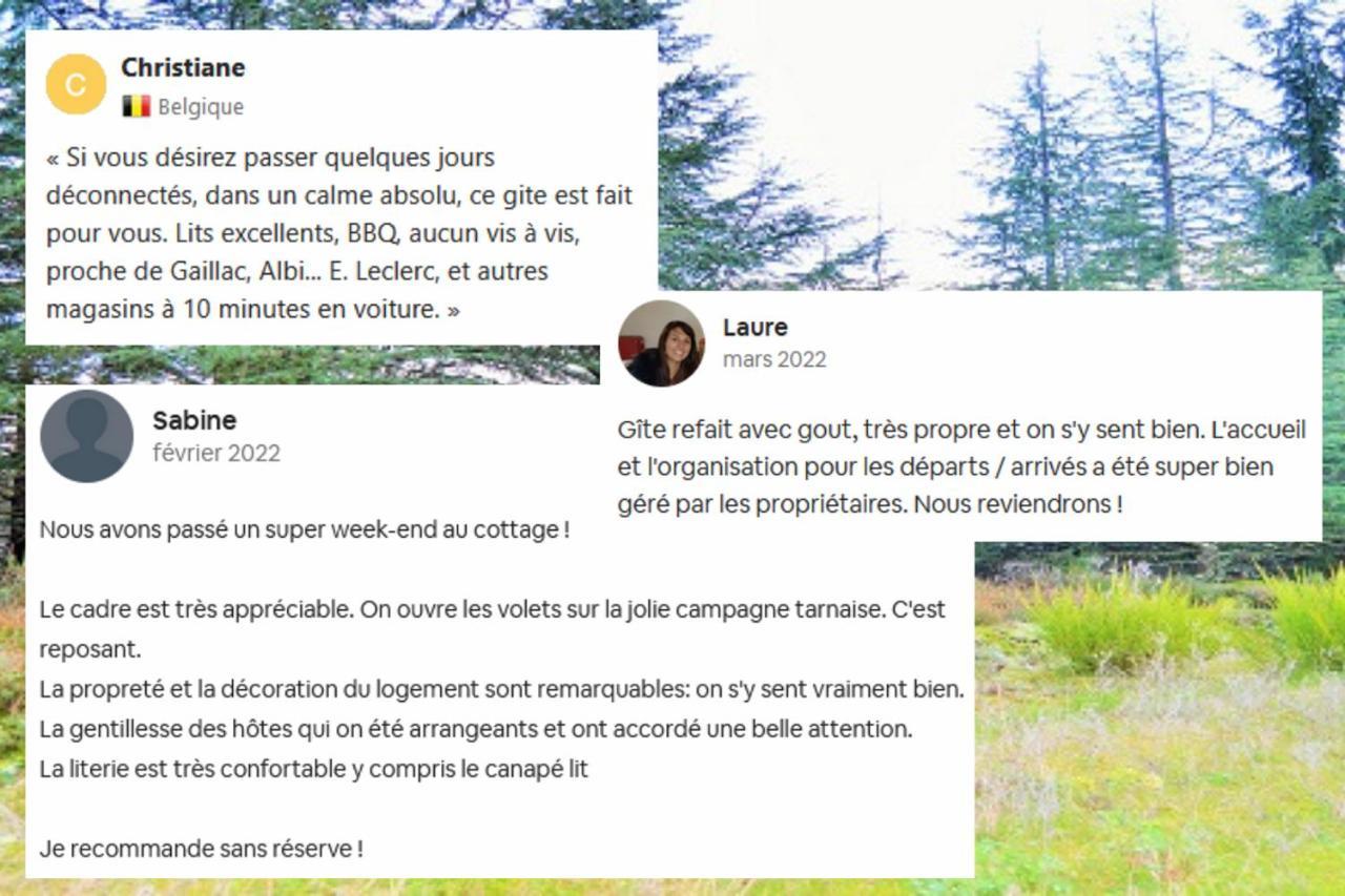 Peyrole Le Grand Cottage Nature Piscine Chauffee Privee Du Tarn Entre Toulouse Et Albi & Les Cottages Du Tarn מראה חיצוני תמונה